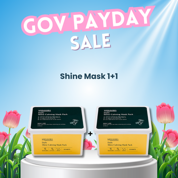 [ Buy 1 Free 1 ] MIGUHARA Shine Calming Mask Daily Pack 30pcs